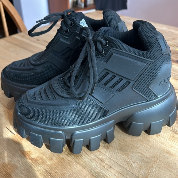 Anthony Wang Damson 07 Chunky Wedge Platform Sneakers- Size 7.5 - Picture 5 of 9